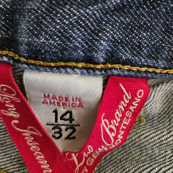 Lucky Brand Lola Boot Jeans Med Wash Sz 14/32 - Picture 4 of 12